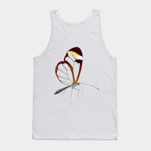 Amazing Glasswing Butterfly Tank Top